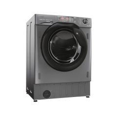 Haier HWDQ90B416FWBRUK Series 4 5/9kg 1600rpm D/A Rated Integrated Washer Dryer - Graphite