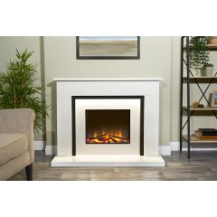 Aurora 48' Belgrade With Inferno 500Sq Inset Fire And Black Granite Slips