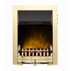 Dimplex Balmoral Brass Inset Electric Fire