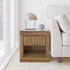 GFW CMLLAMKNO CARTMEL LAMP TABLE KNOTTY OAK