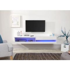GFW GAL150WWG GALICIA 150CM WALL TV UNIT WITH LED WHITE