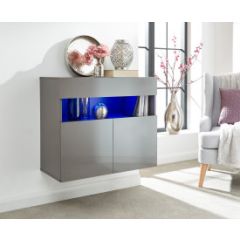 GFW GALSIDGRY GALICIA SIDEBOARD WITH LED GREY