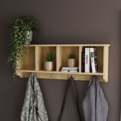 GFW KEMWRKOAK KEMPTON WALL RACK OAK