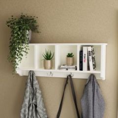 GFW KEMWRKWHT KEMPTON WALL RACK WHITE