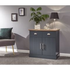GFW KENSBSSBL KENDAL COMPACT SIDEBOARD SLATE BLUE