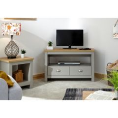 GFW LANCTVGRY LANCASTER CORNER TV UNIT GREY