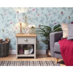 GFW LANLAMGRY LANCASTER LAMP TABLE GREY