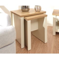 GFW LANNSTCRM LANCASTER NESTING TABLES CREAM
