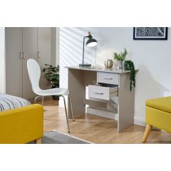 GFW PAN2SDGRY PANAMA 2 DRAWER DESK GREY