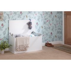 GFW PANOSBWHT PANAMA OTTOMAN STORAGE BOX WHITE