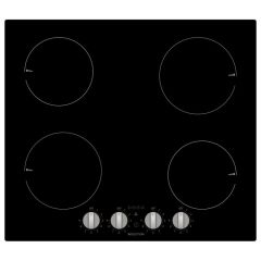 Teknix BITK6KNI 60Cm Induction Hob, Rotary Knob Control