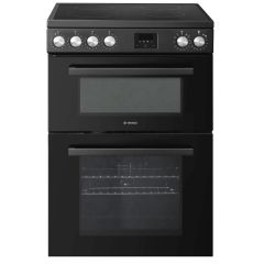 Teknix TKED64INDB Double Oven Induction Cooker 60Cm Black