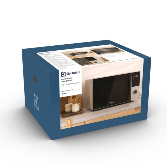 Electrolux SDA2876ELBEI 25L Digital Combi Microwave - Beige