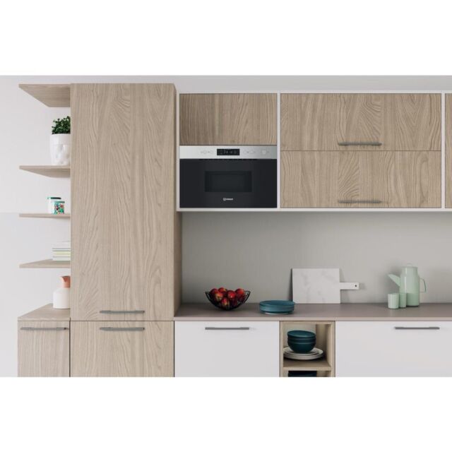Indesit IM K12 XUK Built-In Microwave with Grill