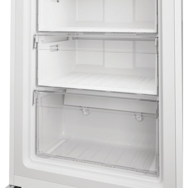 Indesit MFINF1292S4UK 256L Freestanding Frost Free Tall Freezer - Silver