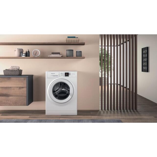 Hotpoint NSWF 846 W UK Anti-Stain 8kg 1400rpm Washing Machine - White
