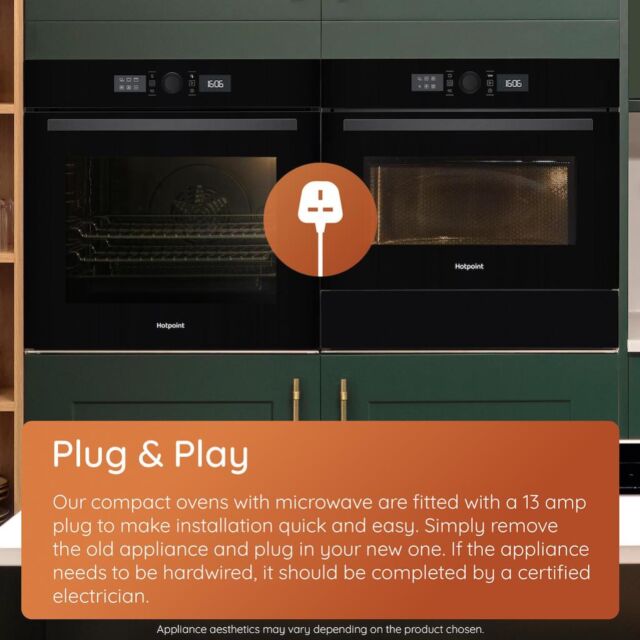 Hotpoint HOI68PT1SBUK Built-In Single Oven - Black