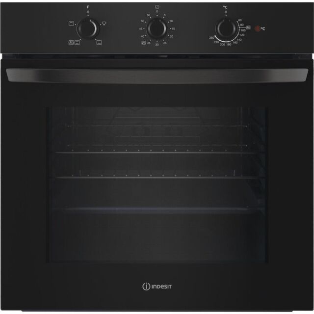 Indesit IO 232H B UK Built-In Single Oven - Black