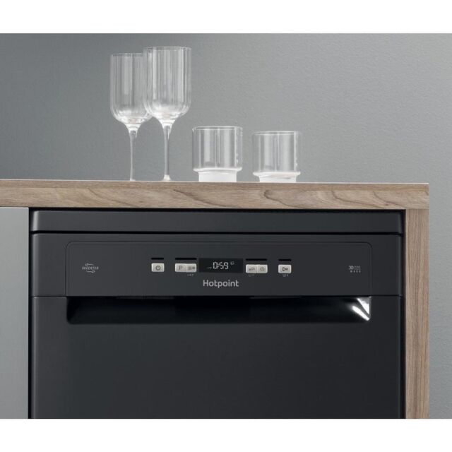 Hotpoint HFC 3C26 WC B UK Dishwasher - Black