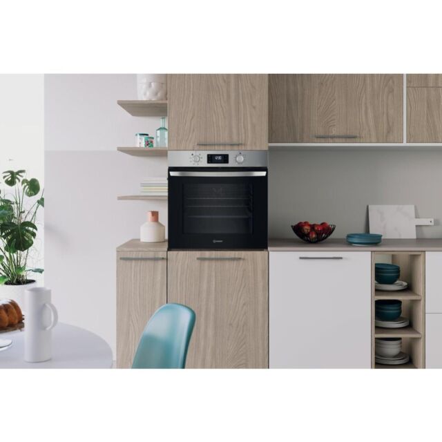 Indesit IO 253 X UK Built-In Single Oven - Inox