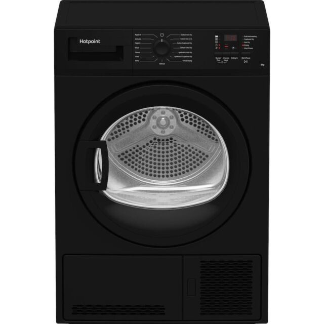 Hotpoint CHDC82BBGDUK 8kg Condenser Tumble Dryer - Black