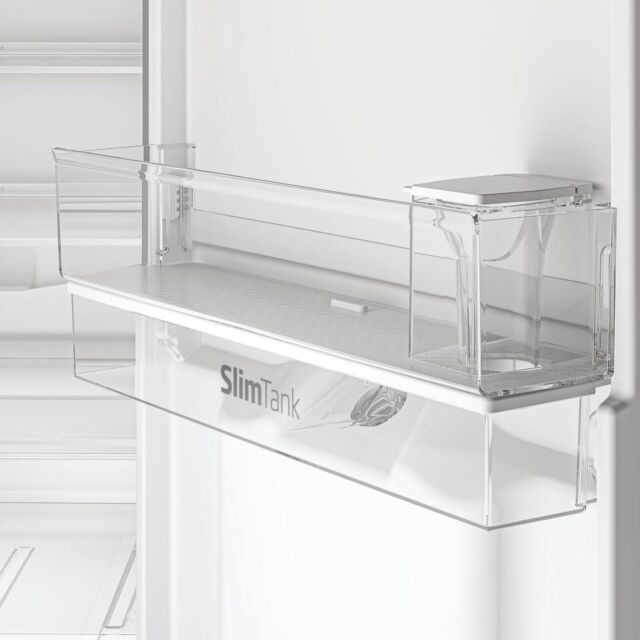 Hotpoint HPKH 1261W S4UK Freestanding 50/50 No Frost Fridge Freezer with Water Dispenser - Silver