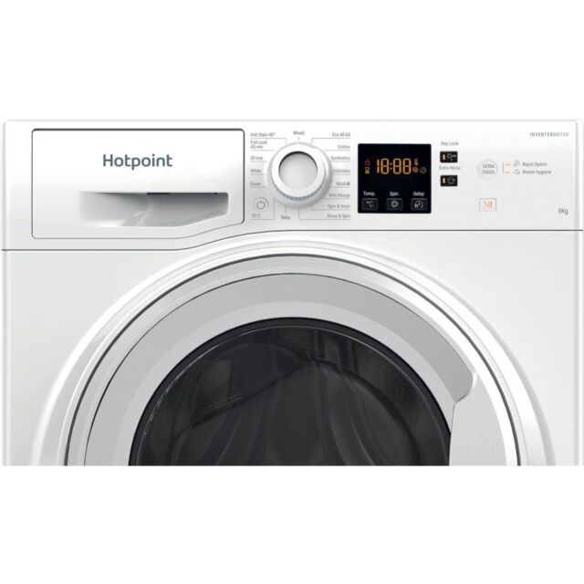 Hotpoint NSWF 946 W UK Anti-Stain 9kg 1400rpm Washing Machine - White