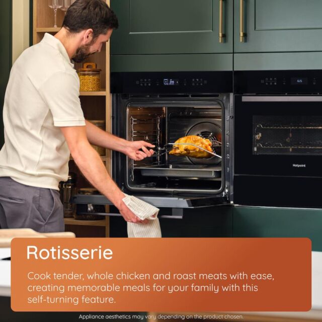 Hotpoint HOI68PT1SBUK Built-In Single Oven - Black