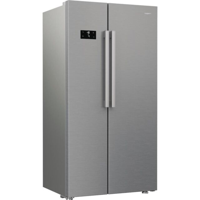 Hotpoint HPG26592XP4UKWR Freestanding American Fridge Freezer with EvenFlow - Inox