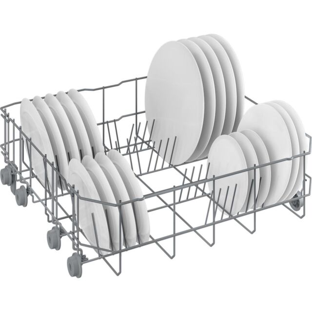 Indesit IN2FE13DT9SUK Freestanding 60cm Dishwasher - Silver