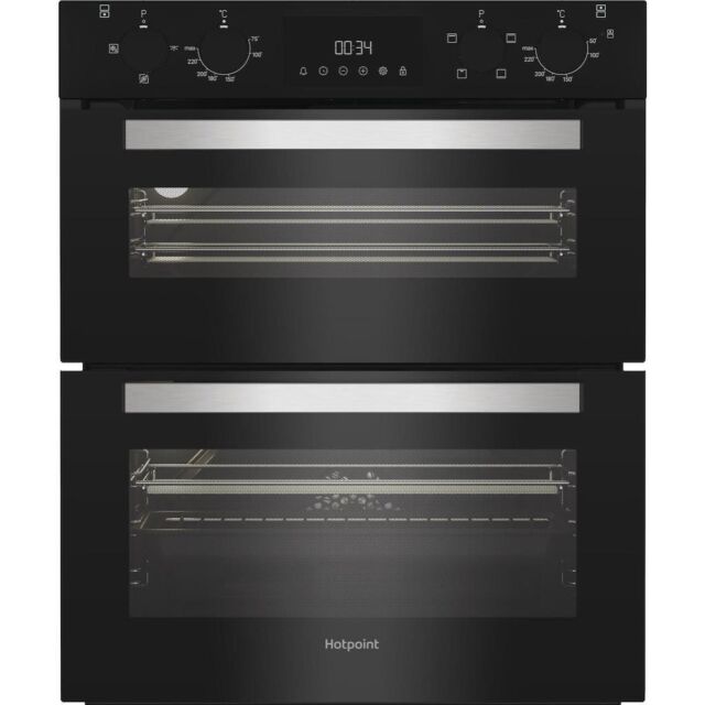 Hotpoint DUH10DB Built-In Double Oven - Black