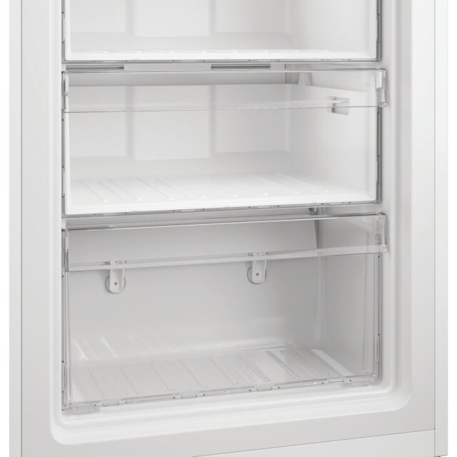 Indesit MFINF1292S4UK 256L Freestanding Frost Free Tall Freezer - Silver