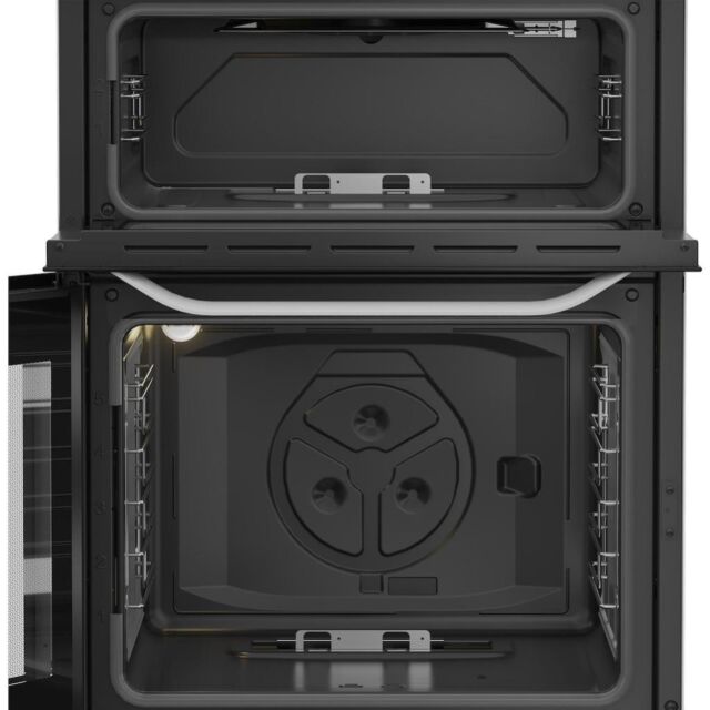 Hotpoint HDG6GDCW Freestanding 60cm Gas Double Cooker - White
