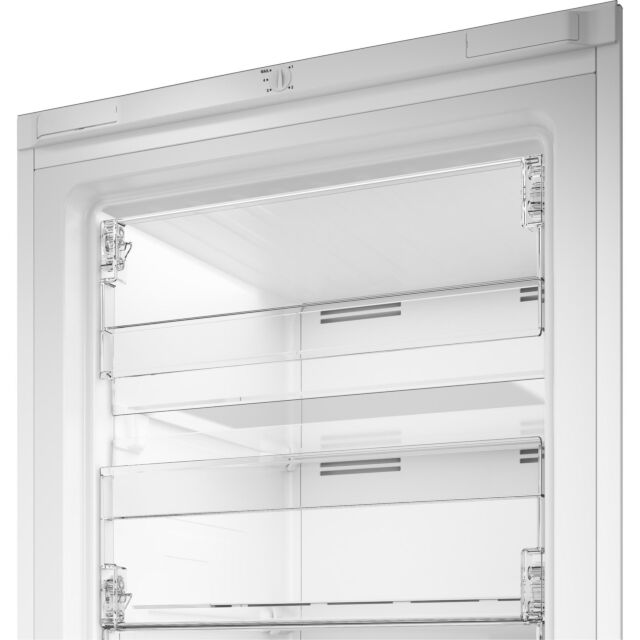 Indesit MFINF1292S4UK 256L Freestanding Frost Free Tall Freezer - Silver