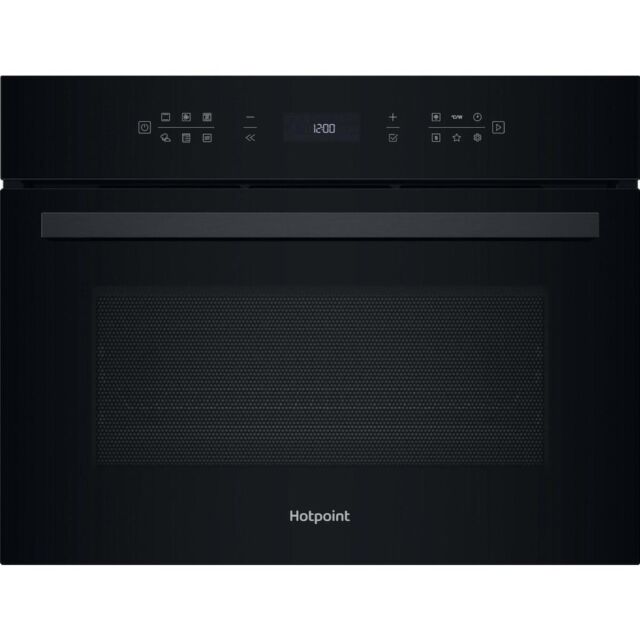Hotpoint HCW7O7HTSBUK Built-In Microwave Oven - Black