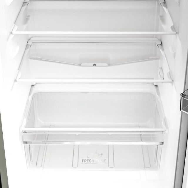 Hotpoint HPKH 1261W S4UK Freestanding 50/50 No Frost Fridge Freezer with Water Dispenser - Silver