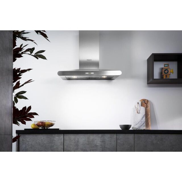Hotpoint PHC6.7FLBIX Hood - Stainless Steel