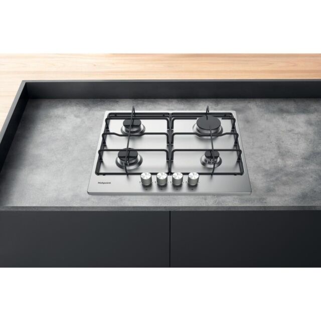 Hotpoint PPH 60P F IX UK Hob - Silver