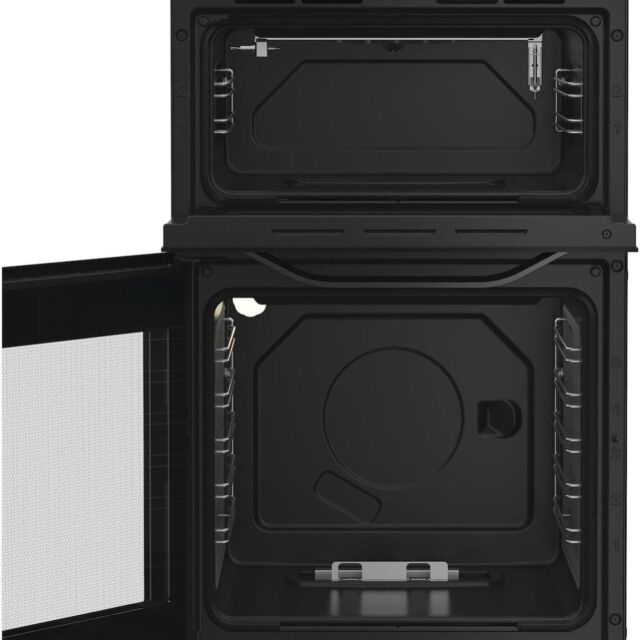 Hotpoint Hotpoint HTG5GCB Freestanding 50cm Gas Cooker - Black