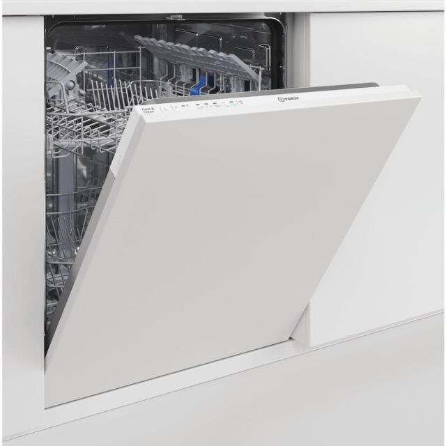 Indesit Push&Go D2I HL326 UK Full Size Integrated Dishwasher