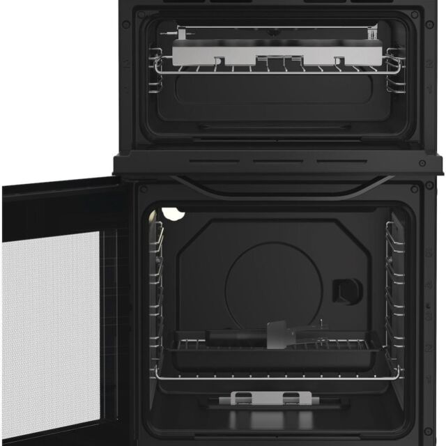 Hotpoint Hotpoint HTG5GCB Freestanding 50cm Gas Cooker - Black