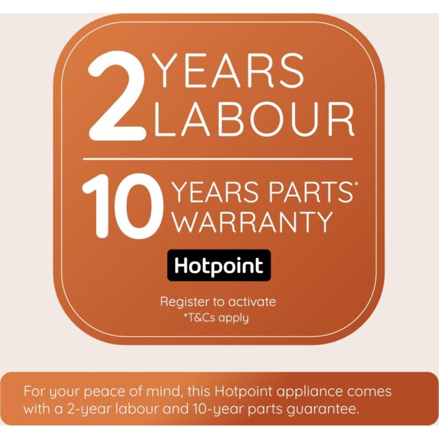 Hotpoint HPG26592XP4UK Freestanding American Fridge Freezer with EvenFlow - Inox