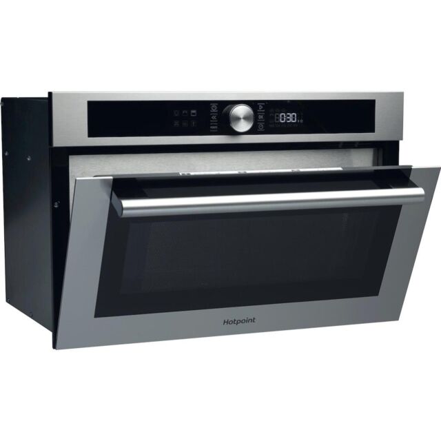 Hotpoint MD 454 IX H Built-In Microwave - Stainless Steel