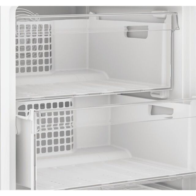 Hotpoint HPKH 1261W S4UK Freestanding 50/50 No Frost Fridge Freezer with Water Dispenser - Silver