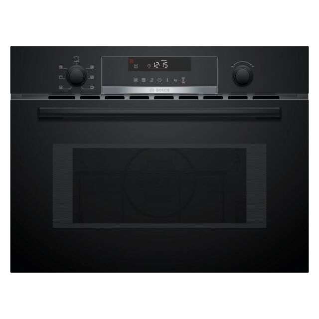 Bosch CMA585GB0B, Built-in microwave oven with hot air