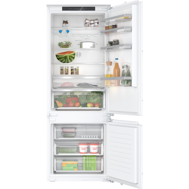 Bosch KBN96VFE0G, Built-in fridge-freezer with freezer at bottom