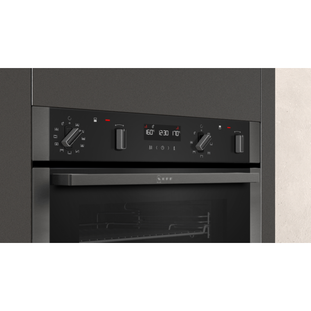 Neff U2ACM7HG0B, Built-in double oven