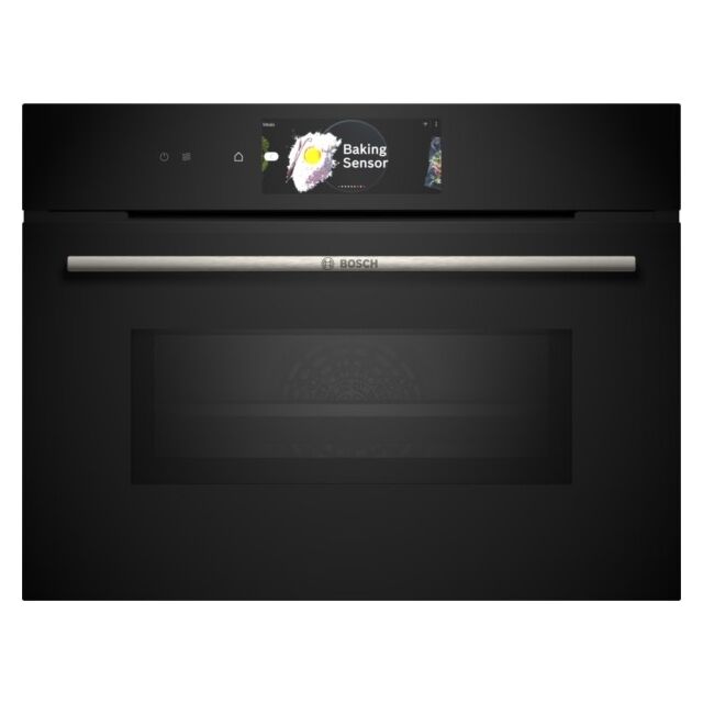 Bosch CMG778NB1, Built-in compact oven with microwave function