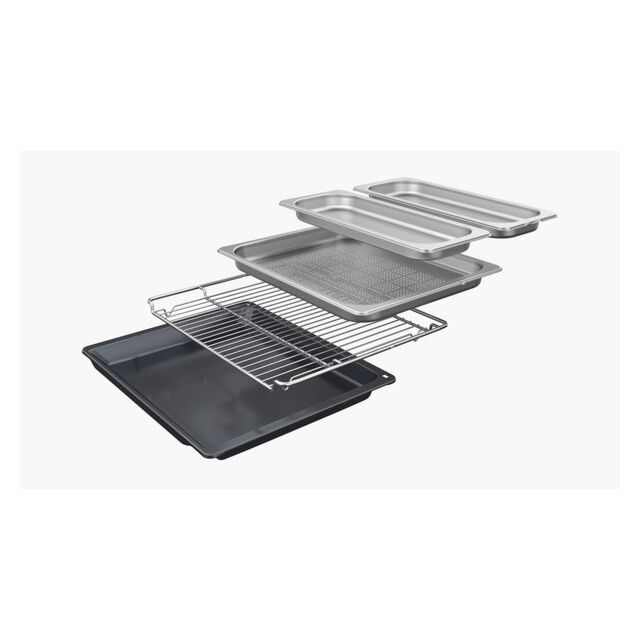Bosch CSG7361B1, Built-in compact oven with steam function