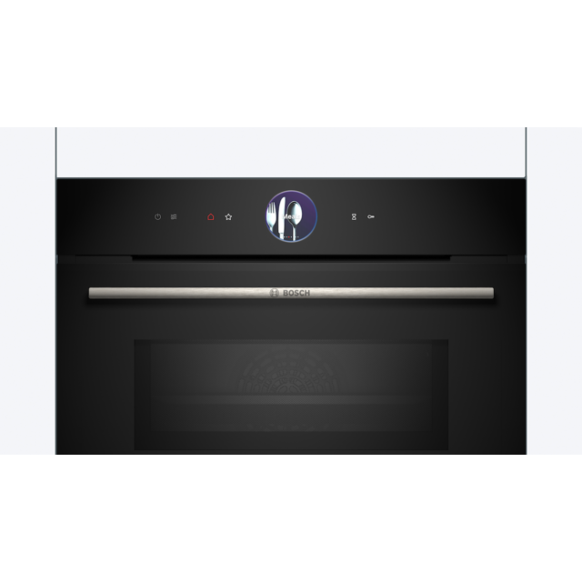 Bosch CMG7761B1B, Built-in compact oven with microwave function
